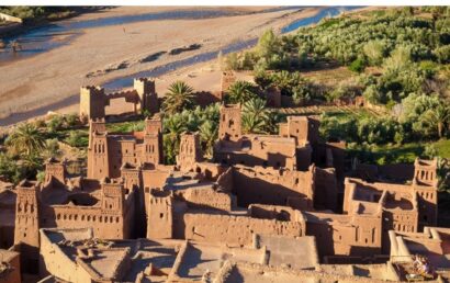 Kasbah Ait Ben Haddou au Maroc, patrimoine classé à l'Unesco