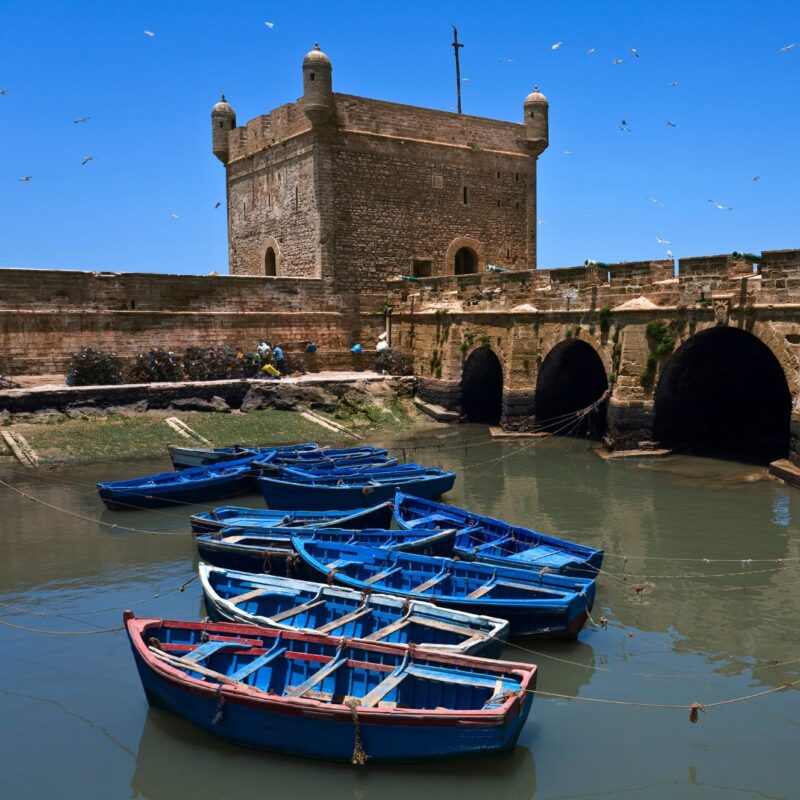 Randonnée à Essaouira Maroc - long de l'Atlantique