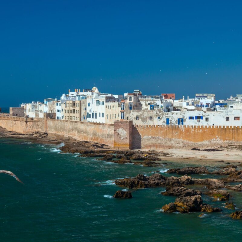 Randonnée à Essaouira Maroc - long de l'Atlantique