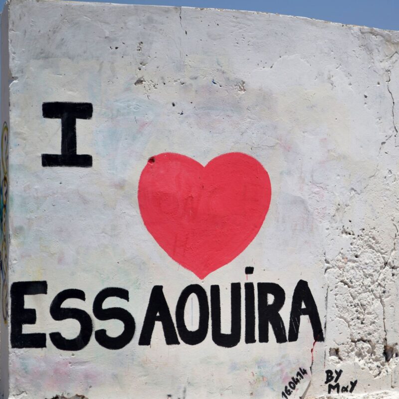 Randonnée à Essaouira Maroc - long de l'Atlantique
