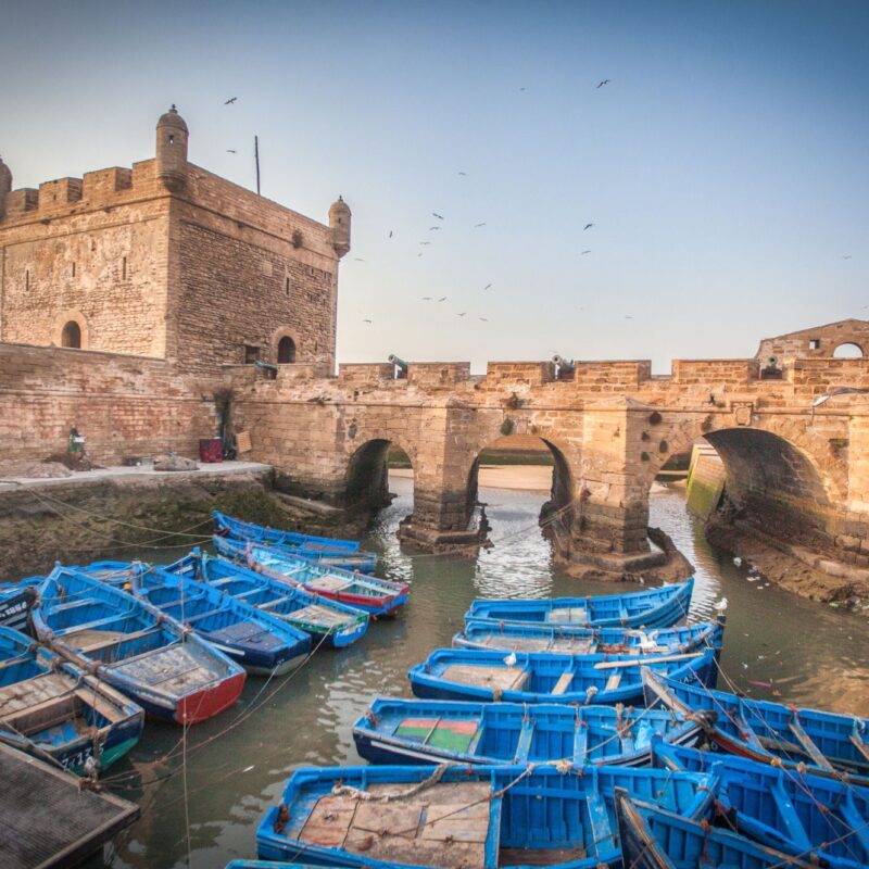 Randonnée à Essaouira Maroc - long de l'Atlantique
