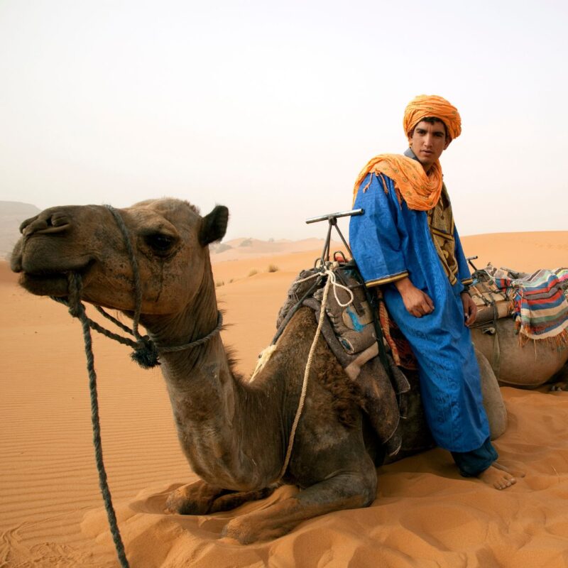 Trek dans le désert du Sahara au Maroc